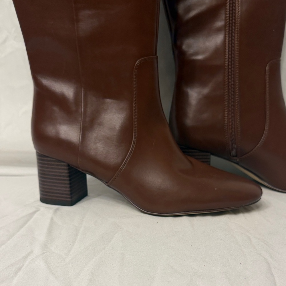 J. Crew Rich Brown Over the Knee Boots - Picture 4 of 13